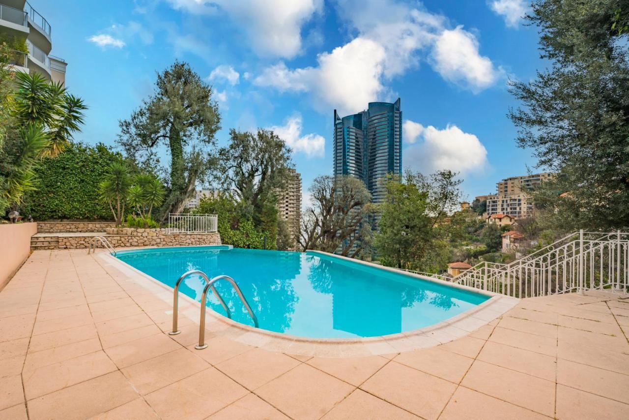 Vue Mer & Tour Odeon - Piscine - Parking - Av Beausoleil Ngoại thất bức ảnh